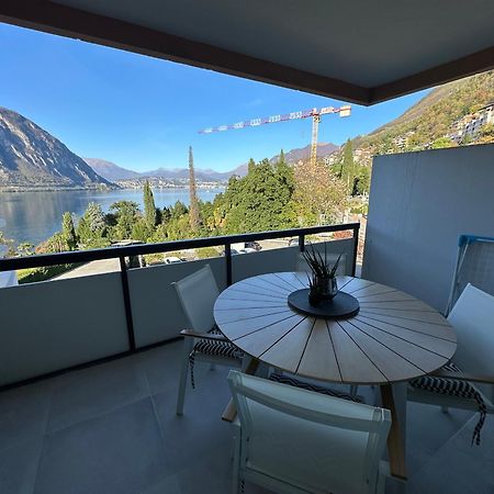 Bellavista Apartment Bissone Buitenkant foto