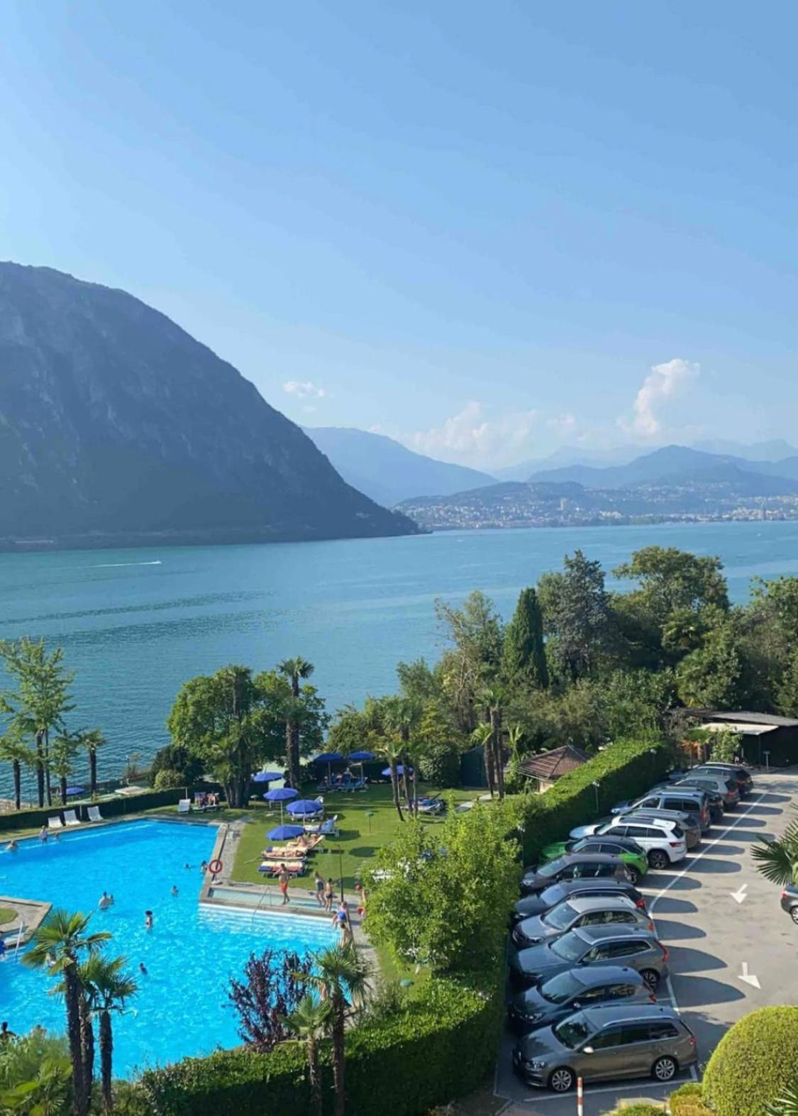 Bellavista Apartment Bissone Buitenkant foto