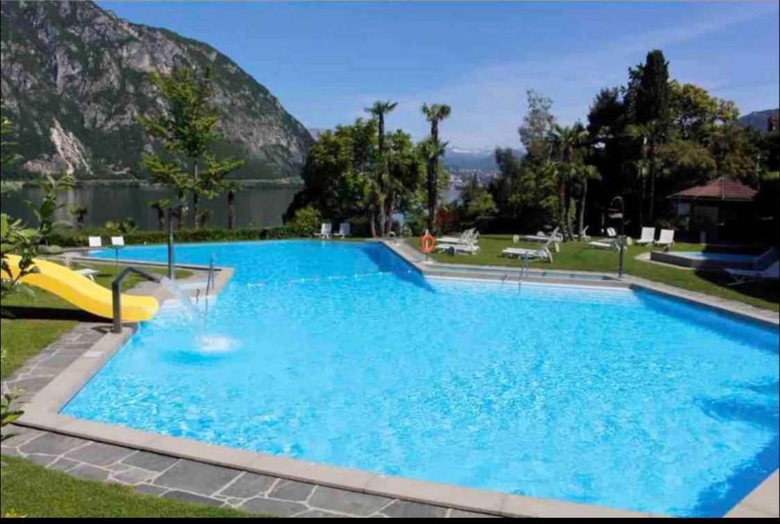 Bellavista Apartment Bissone Buitenkant foto