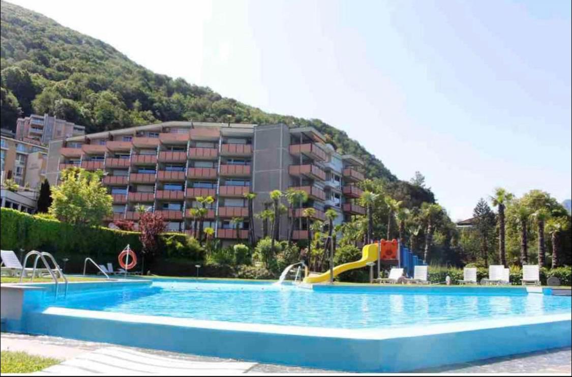 Bellavista Apartment Bissone Buitenkant foto