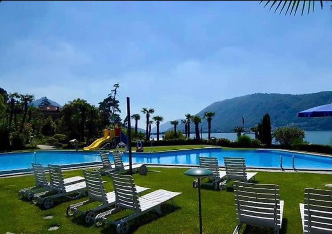 Bellavista Apartment Bissone Buitenkant foto