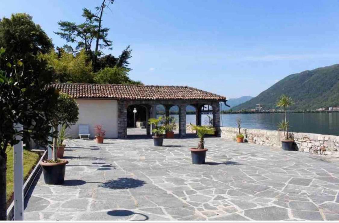 Bellavista Apartment Bissone Buitenkant foto