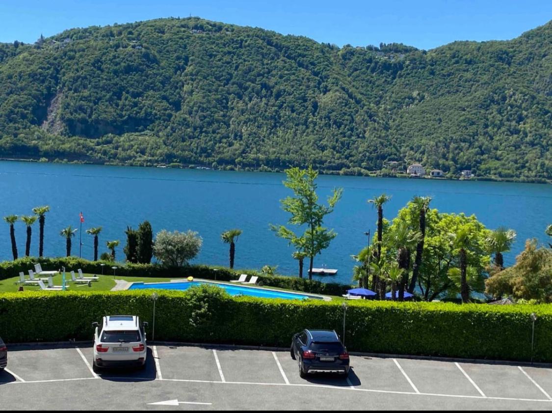 Bellavista Apartment Bissone Buitenkant foto