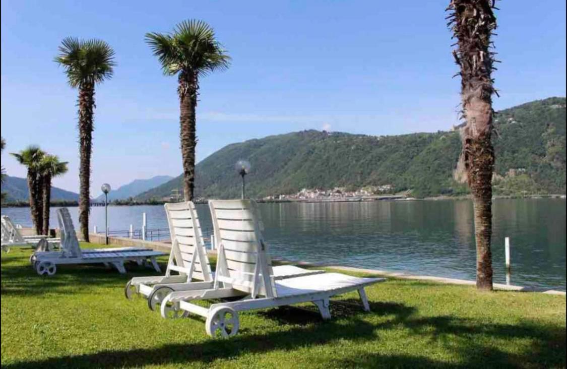 Bellavista Apartment Bissone Buitenkant foto