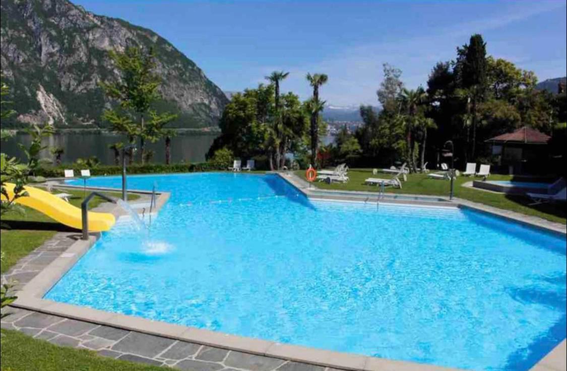 Bellavista Apartment Bissone Buitenkant foto