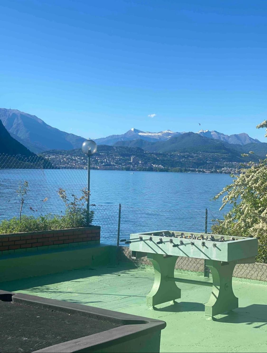 Bellavista Apartment Bissone Buitenkant foto