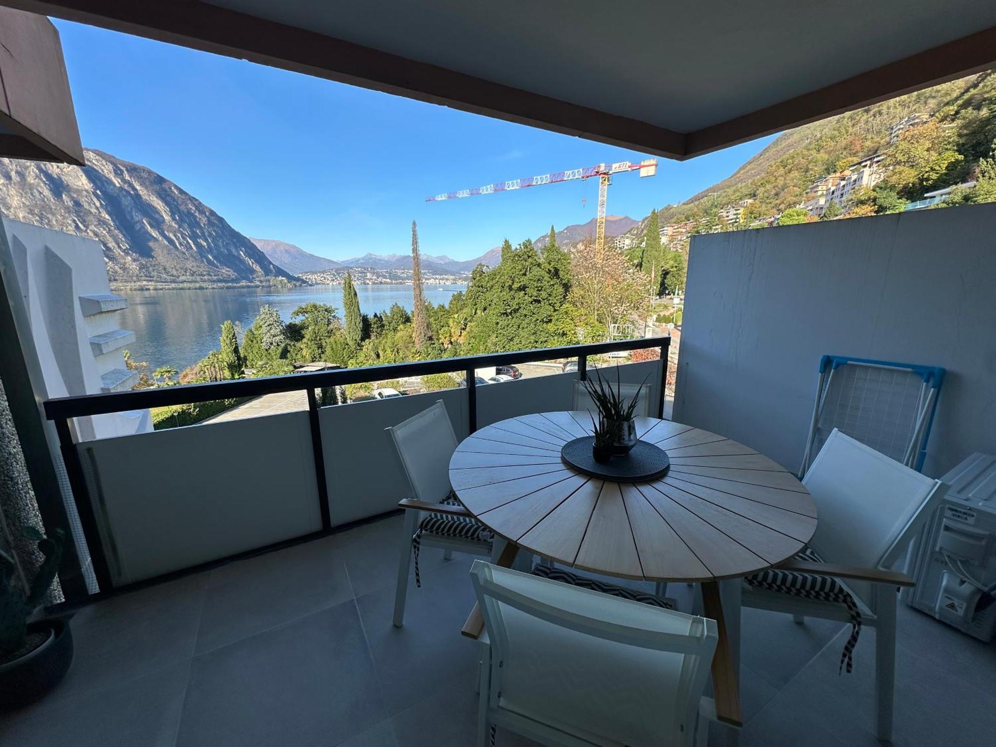 Bellavista Apartment Bissone Buitenkant foto
