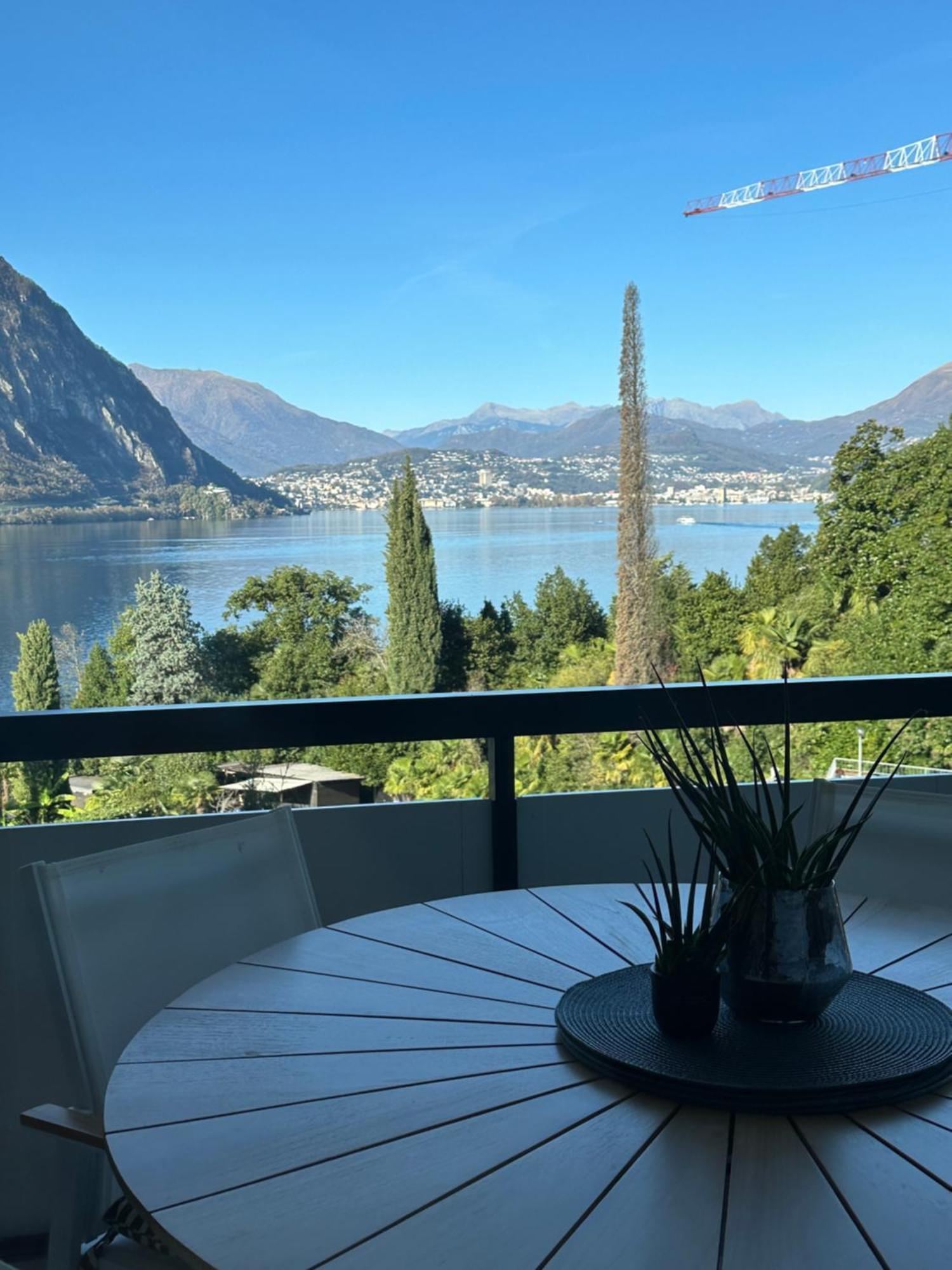 Bellavista Apartment Bissone Buitenkant foto